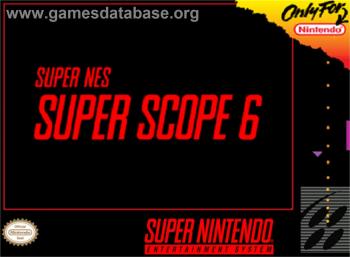 Cover Super Scope 6 for Super Nintendo